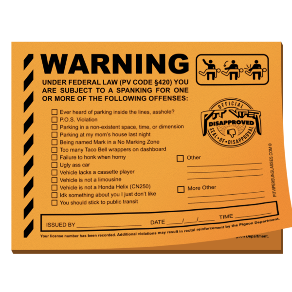Pit Viper Pranks: Parking Tickets